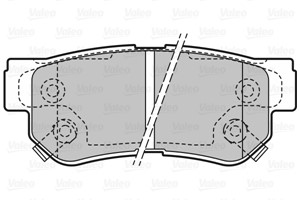 Jarrupalasarja, levyjarru, Taka-akseli, HYUNDAI,KIA,SSANGYONG, 4841321B10, 48413-21B10, 5830217A00, 58302-17A00, 583021CA00, 58302-1CA00