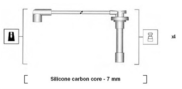 Sytytysjohtosarja MAGNETI MARELLI 941315020889