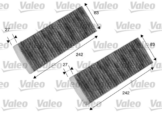 Raitisilmasuodatin VALEO 698873
