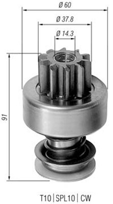 Hammaspyörä, käynnistys MAGNETI MARELLI 940113020153