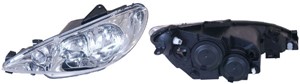 Ajovalo, Vasen, PEUGEOT 206 CC, 206 Halvkombi, 206 Sedan, 206 SW, 6208 A0