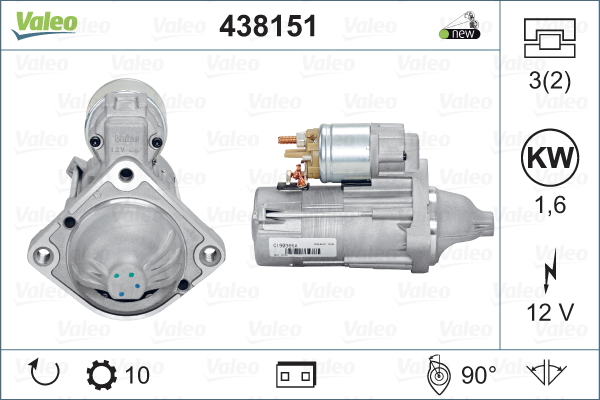 Startteri VALEO 438151