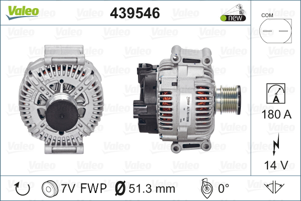 Laturi VALEO 439546