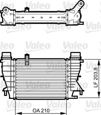 Välijäähdytin VALEO 818264