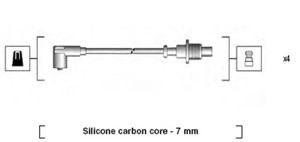 Sytytysjohtosarja, CITROËN,FIAT,PEUGEOT, 1462110080, 5967 LO