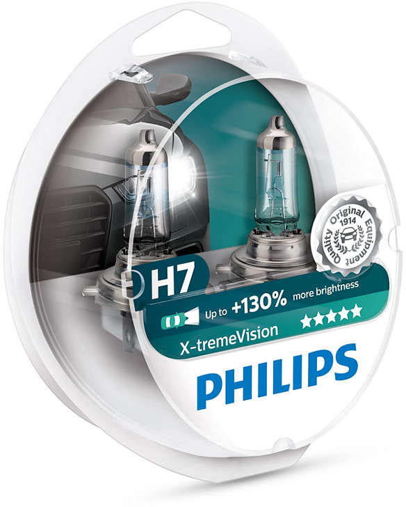 Halogeeni poltin PHILIPS X-TREMEVISION 12V H7 55W X2