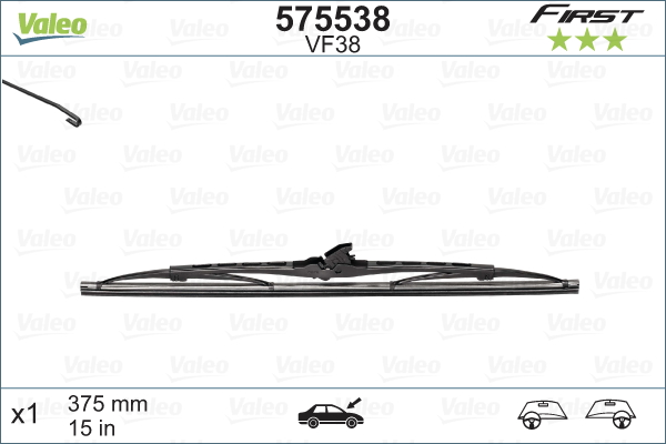 Pyyhkijänsulka VALEO 575538