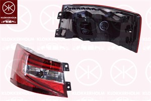 Takavalo, Oikea, SKODA SUPERB III, 3V5945208, 3V5945712