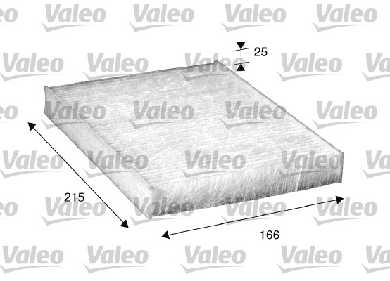 Raitisilmasuodatin VALEO 698867