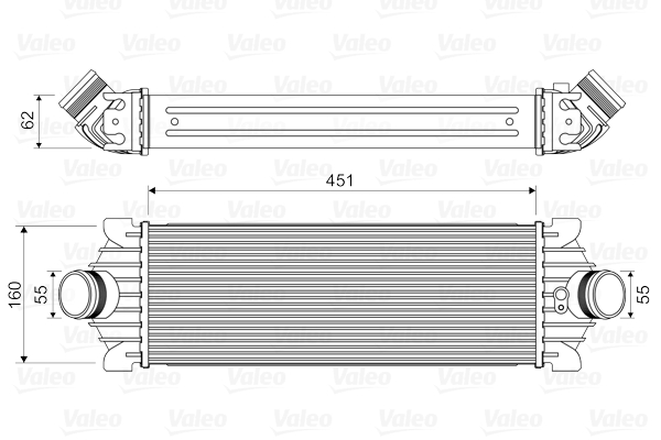 Välijäähdytin VALEO 818644