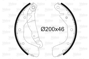 Jarrukenkäsarja, Taka-akseli, DAEWOO,OPEL,VAUXHALL, 1605042, 1605056, 1605812, 1605910, 1605929, 1605953, 90421797, 90542863, 91149506,