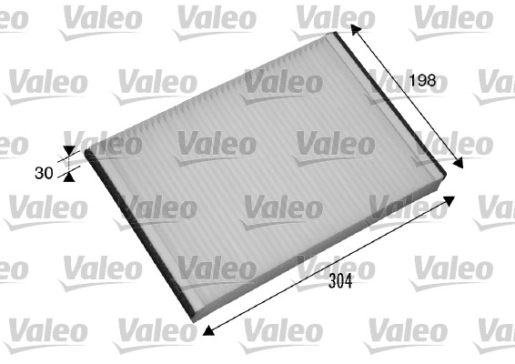 Raitisilmasuodatin VALEO 698874