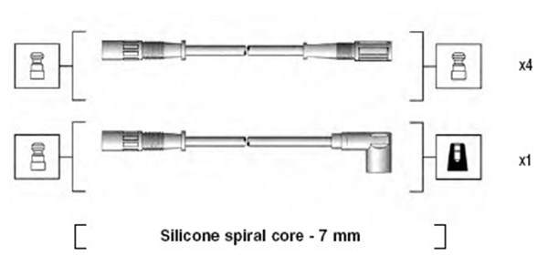 Sytytysjohtosarja MAGNETI MARELLI 941095470590
