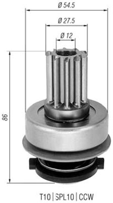 Hammaspyörä, käynnistys MAGNETI MARELLI 940113020274