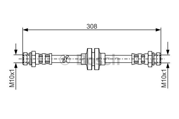 Jarruletku BOSCH 1 987 481 185