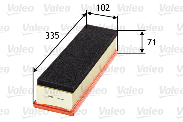 Ilmansuodatin VALEO 585049