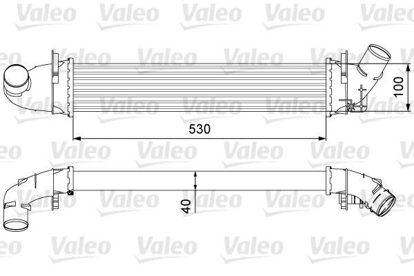Välijäähdytin VALEO 818544