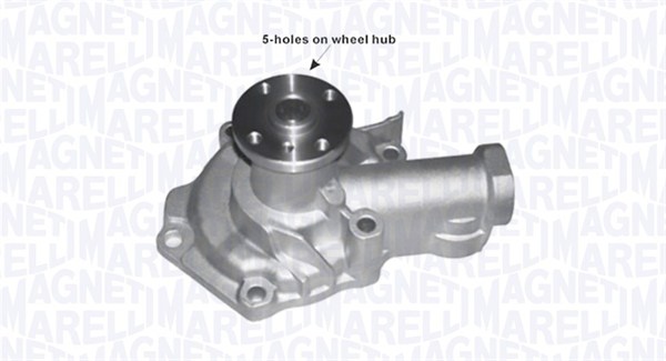 Vesipumppu MAGNETI MARELLI 352316170619