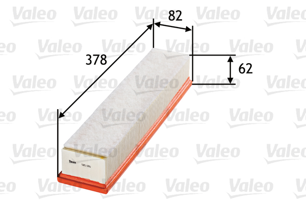 Ilmansuodatin VALEO 585180