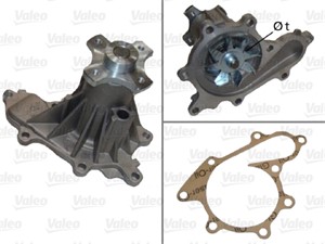 Vesipumppu, NISSAN CABSTAR, NAVARA, NAVARA Flak/chassi, NP300 NAVARA, NP300 NAVARA Flak/chassi, NP300 PICKUP, PATHFINDER III, PICK UP, 2