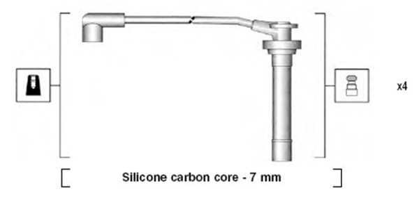 Sytytysjohtosarja MAGNETI MARELLI 941295050854