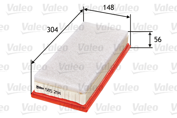 Ilmansuodatin VALEO 585294