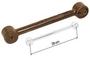 Tukivarsi, pyöräntuenta, Taka-akseli, molemminpuolinen, NISSAN MICRA II, 55120 41B01, 55120 4F103