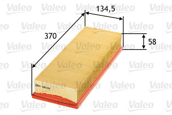 Ilmansuodatin VALEO 585031