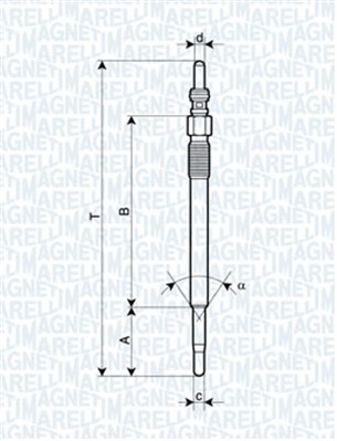 Hehkutulppa MAGNETI MARELLI 062900048304