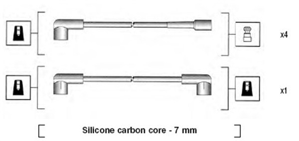 Sytytysjohtosarja MAGNETI MARELLI 941245010808