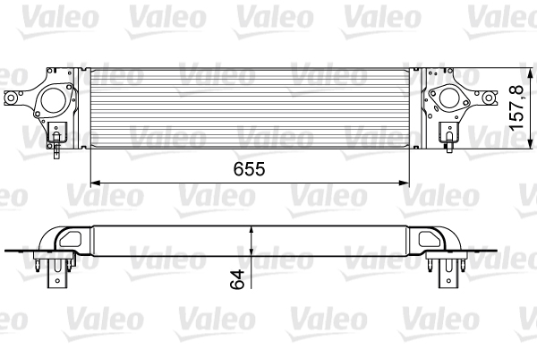 Välijäähdytin VALEO 818358