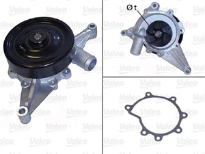 Vesipumppu, JAGUAR S-TYPE, XF, XJ, 2R8E8505AB, 2R8Z8501AE, AJ83721, AJ84817, AJ87276, AJ89505, C2C32677, C2C38862, C2S26232, CS2026232,