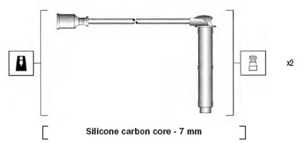 Sytytysjohtosarja MAGNETI MARELLI 941255180828