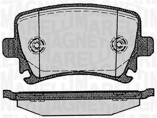 Jarrupalasarja, levyjarru MAGNETI MARELLI 363916060601
