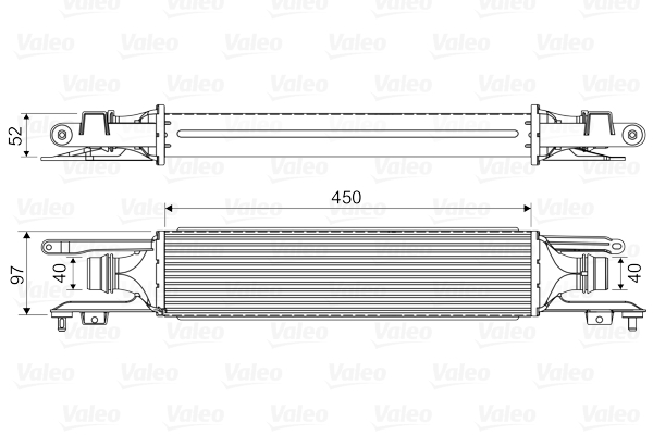 Välijäähdytin VALEO 818577