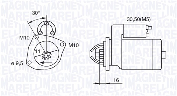 Startteri MAGNETI MARELLI 063280029010