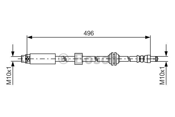 Jarruletku BOSCH 1 987 481 590
