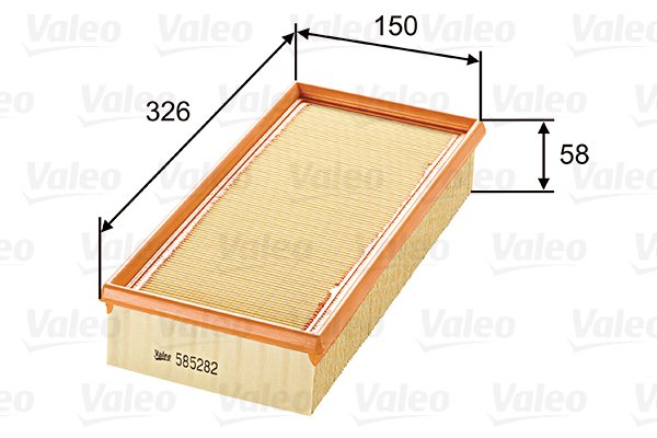 Ilmansuodatin VALEO 585282