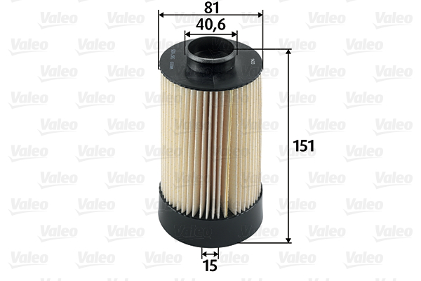 Polttoainesuodatin VALEO 587935