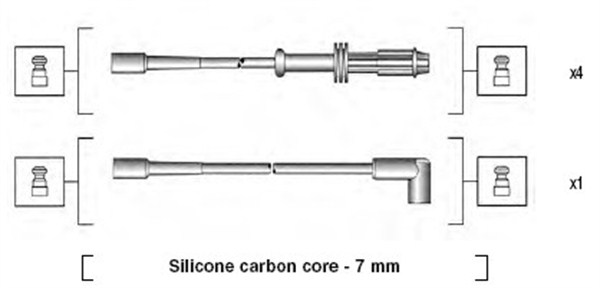 Sytytysjohtosarja MAGNETI MARELLI 941135120700