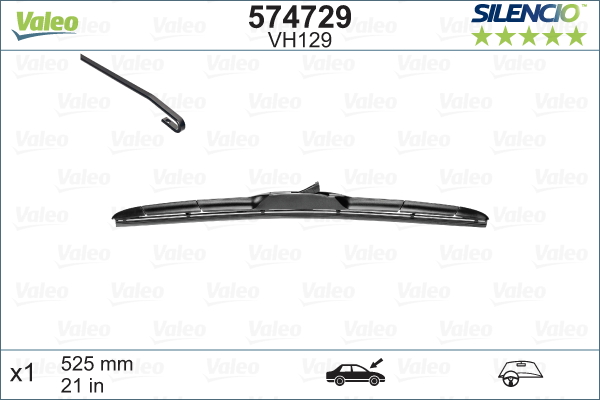 Pyyhkijänsulka VALEO 574729