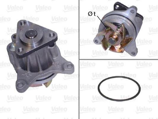 Vesipumppu VALEO 506694