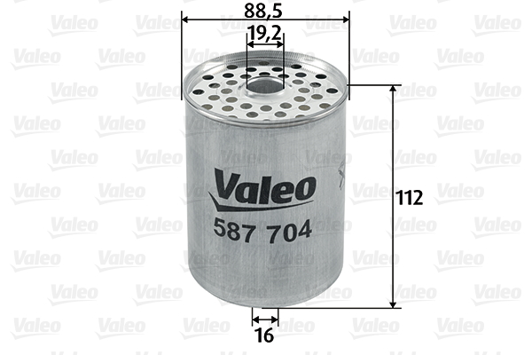 Polttoainesuodatin VALEO 587704