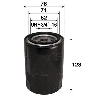 Öljynsuodatin VALEO 586038