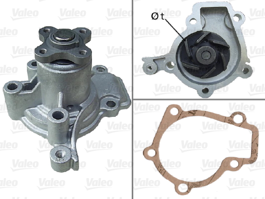 Vesipumppu VALEO 506818