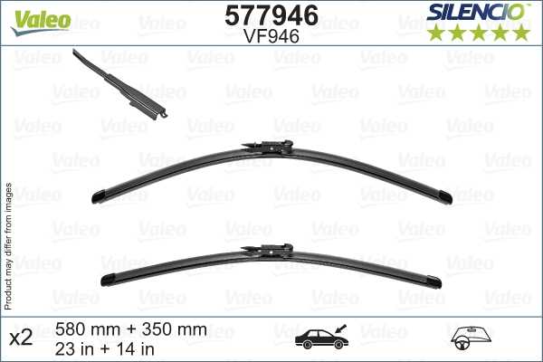 Pyyhkijänsulka VALEO 577946