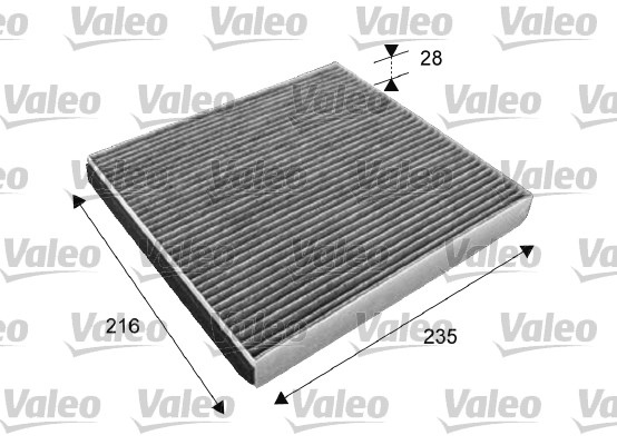 Raitisilmasuodatin VALEO 715641