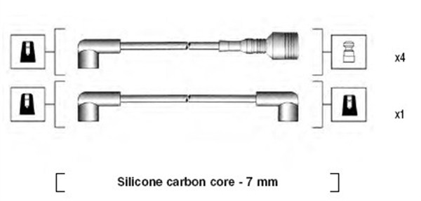 Sytytysjohtosarja MAGNETI MARELLI 941044140503