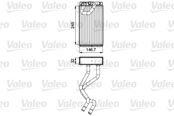 Lämmityslaitteen kenno VALEO 811547