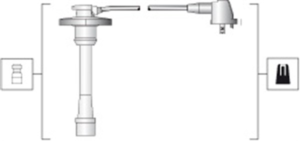 Sytytysjohtosarja MAGNETI MARELLI 941318111274